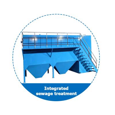 China Geïntegreerde afvalwaterzuiveringsapparatuur Huishoudelijk en industrieel afvalwater gedecentraliseerde afvalwaterzuiveringsinstallatie Te koop