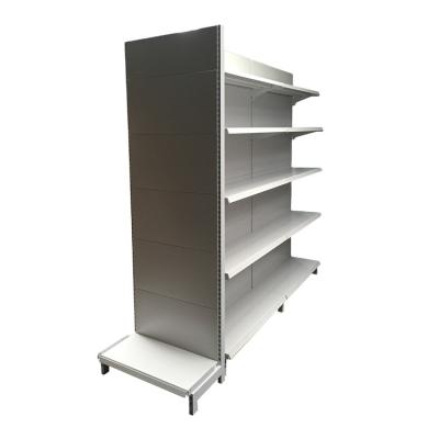 China Single Sided Modern Display Stands For Supermarket Shelves Mostrador Store Supermarket Shelf Gondola for sale