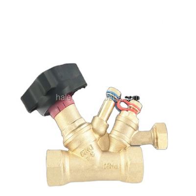 China General brass static balancing valve for sale