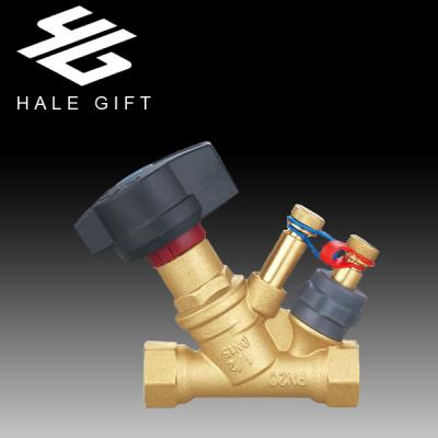 China General Circuit Fluid Control High Pressure Brass Valve Static 3-Balancing Valves for sale