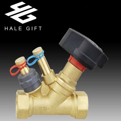 China General brass static 3 balance valve with cheaper price for sale