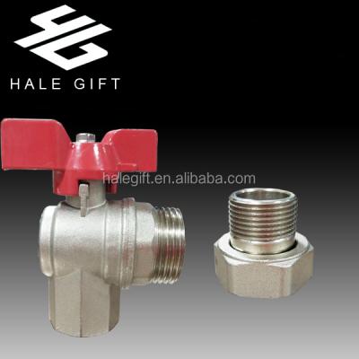 China Floor Heating General Miscellaneous Butterfly Factory Brass Ball Valve for sale