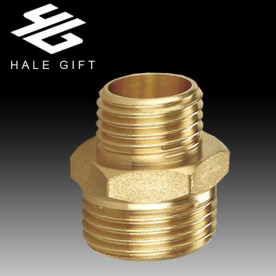 China General Brass Reducer Coupling Fittings Nipple Connector /Pipe Fitting / Male Thread for sale