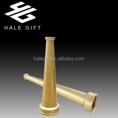 China Brass Coupling Joint Fire Hose Pipe Fitting Fire Nozzle , Fire Water Nozzle for sale