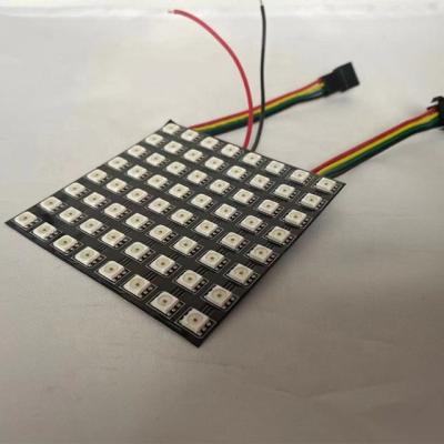 China Gap RGB 8X8/8X32/16X16 Bendable Digital Led Dot Matrix for sale