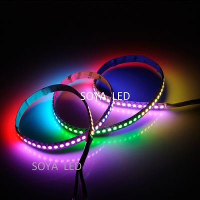 China Waterproof silicon tube 144 LED pixel strip apa102 copper chip apa102c led for sale