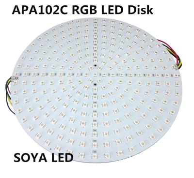 China APA102C 255 RGB LED FPC Disc Panel for sale