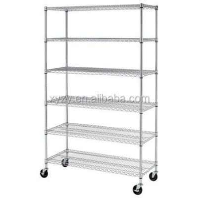 China Sustainable NSF Chrome Wire Shelving, Wire Shelf, Wire Display Racks for sale