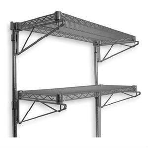 China Double Sided Multiple Adjustable Wall Mount Wire Shelving for sale