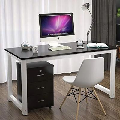 China Factory Wholesale Modern Wooden Office Furniture Executive Desk Table Adjustable (Height) for sale