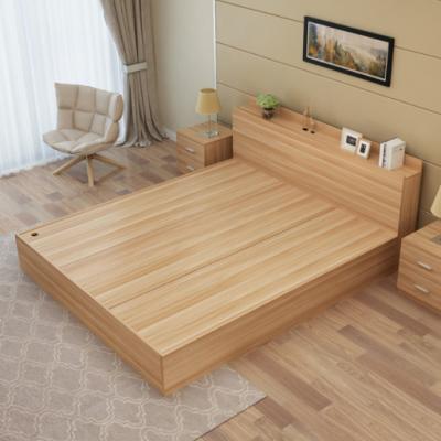 China Comfortable MDF Kid's Furniture Simple Design Single Bed With Drawer Bedroom Furniture for sale