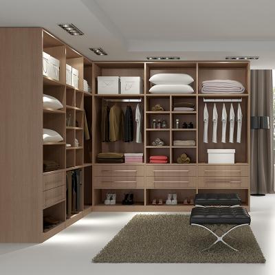 China High quality 3 door wooden wardrobe (the other one) modern style adjustable with mirror almirah de godrej storage cabinet for sale