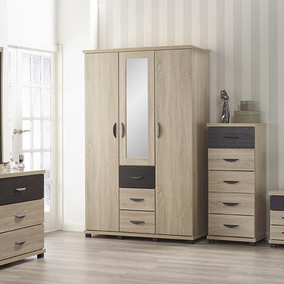 China Wooden Modern Wardrobe Space Saving Wardrobe Bedroom Furniture Corner Wardrobe for sale