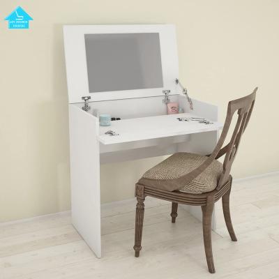 China (Other)Adjustable Bedroom Vanity Table Makeup Dressing Table Bathroom Vanity Cabinet Luxury With Mirror for sale