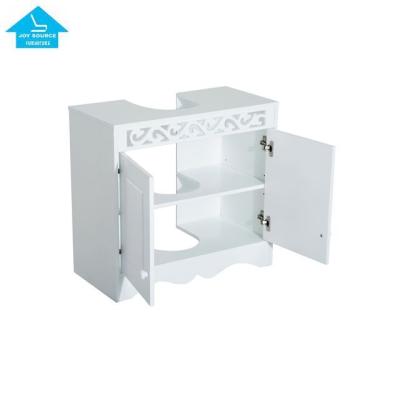 China Modern High Gloss White Bathroom Vanity Basin Sink Cabinet And Washroom Furniture BTW for sale