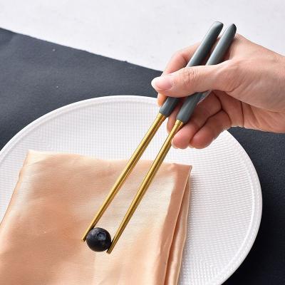 China WHOLESALE Solid Color Matte Stainless Steel Porcelain Handle Nordic Ceramic Tableware Candy Color Cutlery China Viable OEM FACTORY for sale