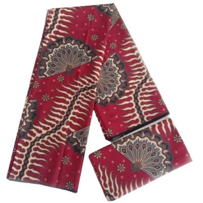 China Cotton textile fabric used Indonesian Hawaiian BATIK new style set of sarongs for sale