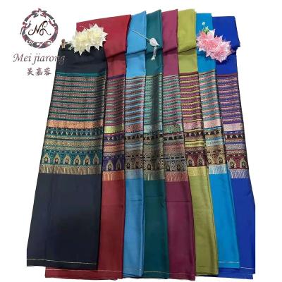 China Wholesale Cotton Longi Apron Tube Skirt Southeast Asian Traditional Sarongs for sale