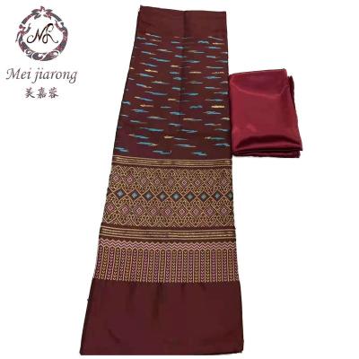 China Wholesale custom made cotton beautiful price Southeast Asian style batik apron longi tube skirt sarongs for sale