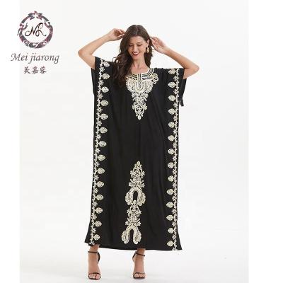 China Islamic Clothing D6688 Muslim Dress Women's Long Dress Fashion Women's Long Dress Summer Luxury Women's Clothing D6688 for sale