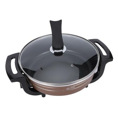 China Household Electric Cooker Portable Pizza Pan Electric Skillet for sale