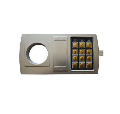 China ABS Plastic+ Zinc Alloy Silver Electronic Lamp LS-002-1 Combination Lock with Digit for Safe Box, Gun Cabinet and Jewelry Case for sale