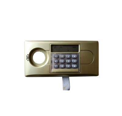 China ABS plastic LCD display electronic combination lock for safe box, intelligent digital gun cabinet code lock for sale