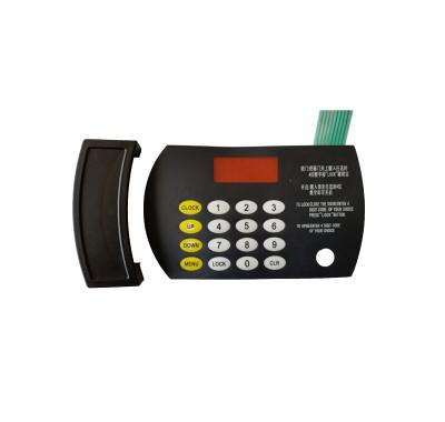 China ABS plastic and metal hot sale electronic lock LS-316, motor system for hotel safe box for sale