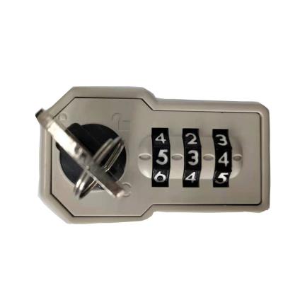 China ABS+ Cabinet 3 Digit Lock Zinc Alloy Steel Safe Combination Password Mechanical Coded Furniture Lock for sale