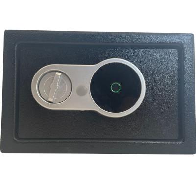 China Mini Home Fingerprint Electronic New Product Iron Safe Money Box Safe Deposit Box For Child for sale