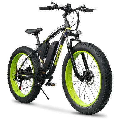 China Aluminum alloy 10AH 26 inch mtb bicycle road ebike mountain e bike fat tire 48V 500W 750W 1000W electric bike for sale