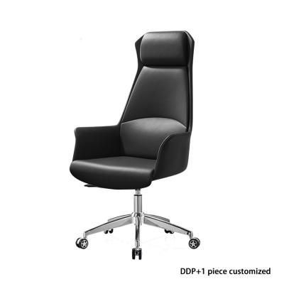 China Modern Office Employee Lift Recliner Chair Leather Executive ODM Boss Boss Manager Shift Chairs for sale