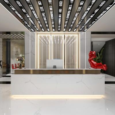 China Zero MOQ Factory Scalable Custom Selling Modern Front Desk Reception Desks for sale