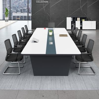 China Factory Directly Supplied MOQ MDF Office Furniture Zero Extendable Conference Tables for sale