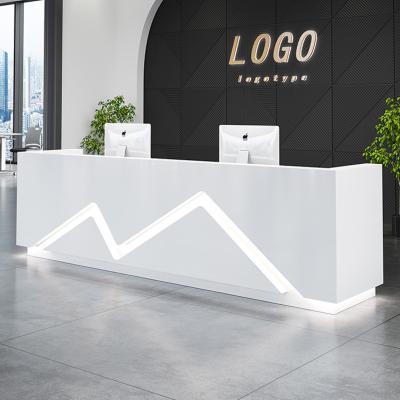 China Factory price expandable modern white bank and the most fashionable lounge reception in hotels and hospitals for sale