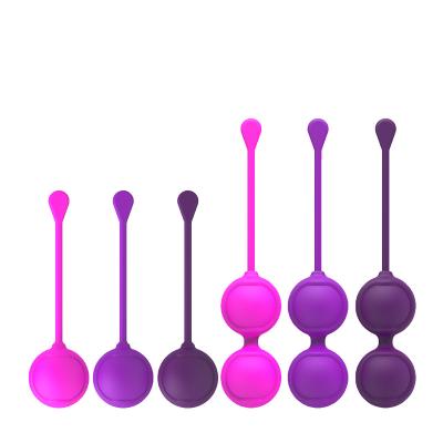 China Ben Wa Kegel Balls Kegel Waterproof Exercise Vibrating App Controlled Kegel Ball for sale