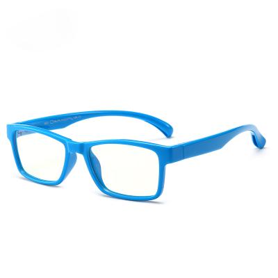 China Retro Kids Blue Light Blocking Anti Glass Blue Frames for sale