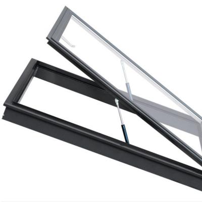 China Price Glass Skylight Screen Skylight Folding Aluminum Glass Roof Skylights For Homes Pictures for sale