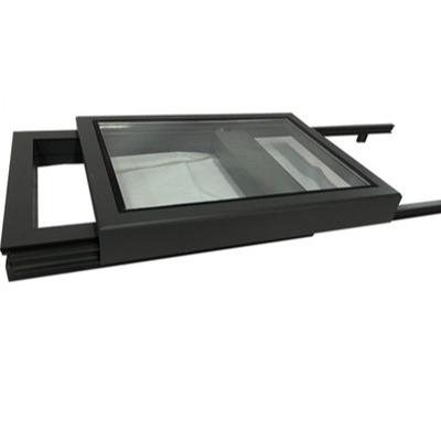 China Folding Glass Screen RV Translation Skylight Roof Translation Generation Skylight for sale