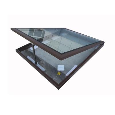 China Screen fashion factory direct sales folding skylight roof window roof top tent electric cheap skylight for sale