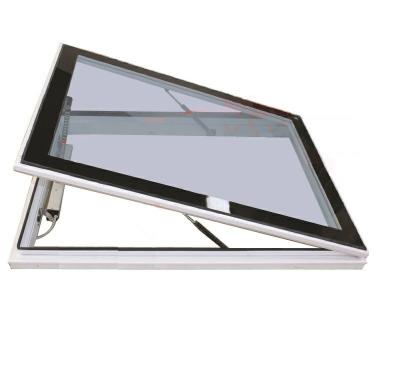 China Folding Screen Window Roof Skylight Sun Room Power Sunroof Aluminum Alloy Skylight for sale