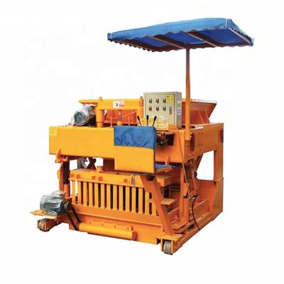 China Easy To Operate WT6-30 Automatic Mobile Block Machine Egg Laying Block Making Machine Concrete Block Machinery for sale