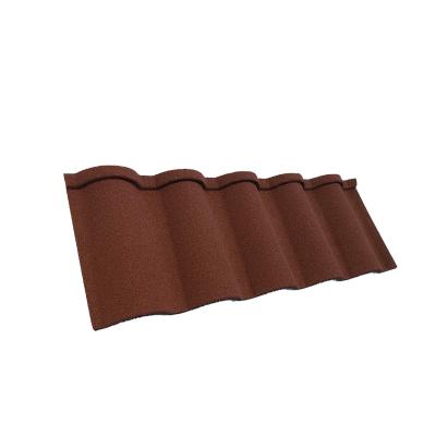 China Modern Galvanized Blue Spanish Type Roof Tile For Western Style Building Roof Tile for sale