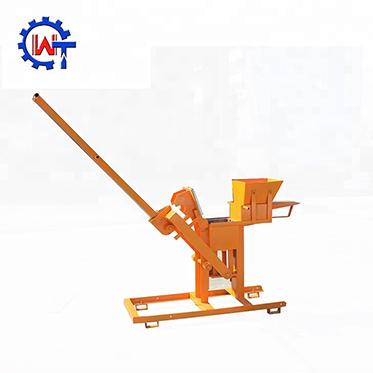 China Original Advertising Company Factory Hand Press Small Earth Block Machine Manually With Trade Assurance for sale