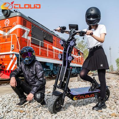 China Men cloud adults 72V A8 8000W 13 inch electric scooters two wheel dropship off-road powerful scooter fastest load 200KG for sale