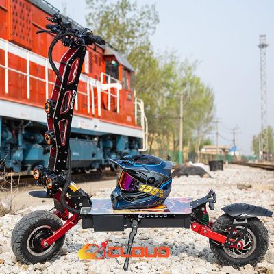 China CLOUD 6000W Unisex Electric Scooter With Seat 60V Off Road Electric Scooter Fast Electric Scooter With Suspensions for sale