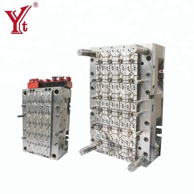 China Mineral Steel Carbonated Drinks Water Bottle Cap Injection Molds, 32 Cavity Needle Valve Lid Molds for sale