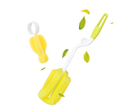 China Water Bottle Sponge Cleaner Feeding Cleaning Reading Brush Directly From Manufacturer Sustainable Baby Long Handle for sale