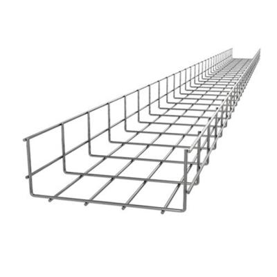 China Cable Tray Support High Quality Stainless SS Cable Tray Wire Mesh Cable Basket Manufacturer for sale