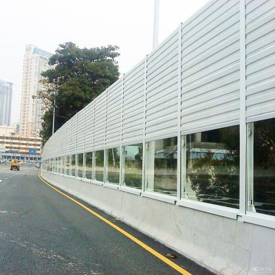 China Modern Aborsbing Road Noise Barrier Soundproof Fence Sound Barrier Panel for sale